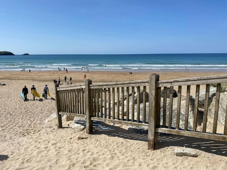 Modern Apartment, Fistral Beach Ньюкі Екстер'єр фото